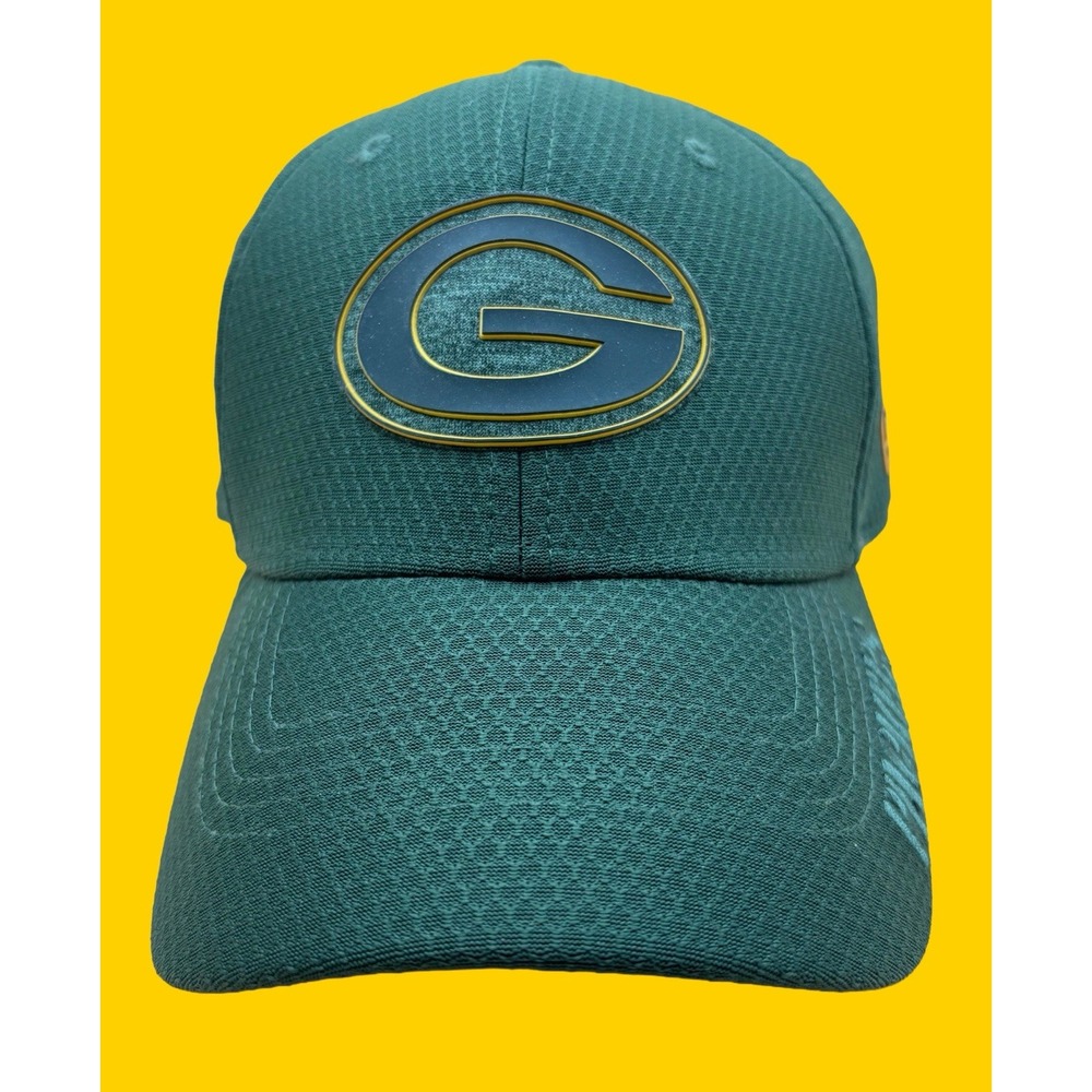 Green Bay Packers Hat New Era 39thirty Fitted Hat Mens‎ Large-XLarge NFL